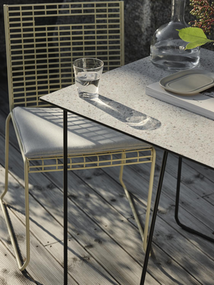 Laminat bordsskiva Beige/terrazzo