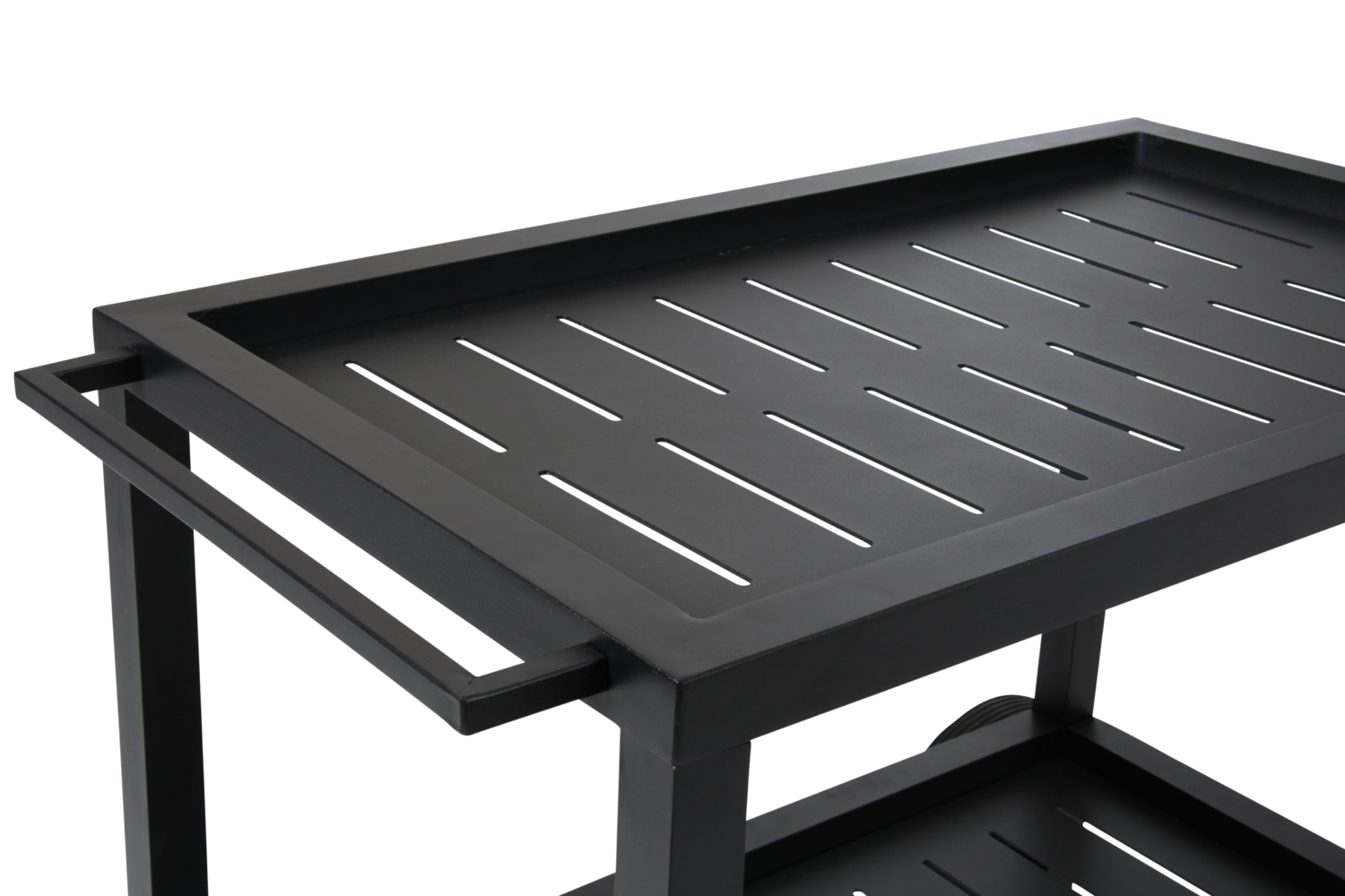 Belfort serveringsvagn Svart