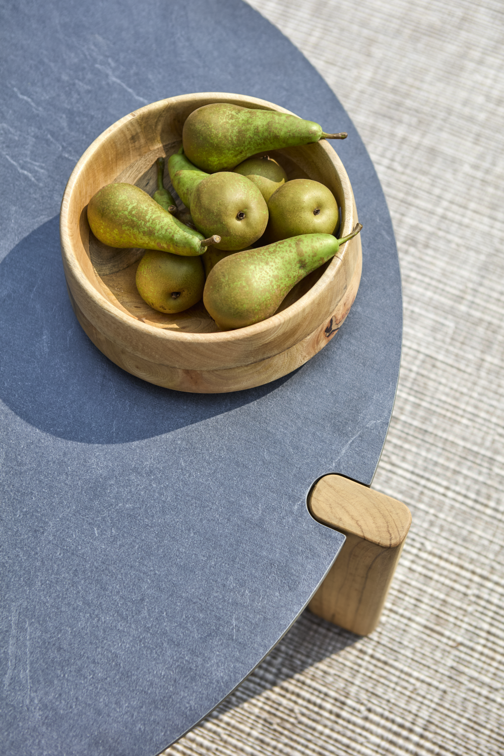 Domino soffbord Antracit/Natur