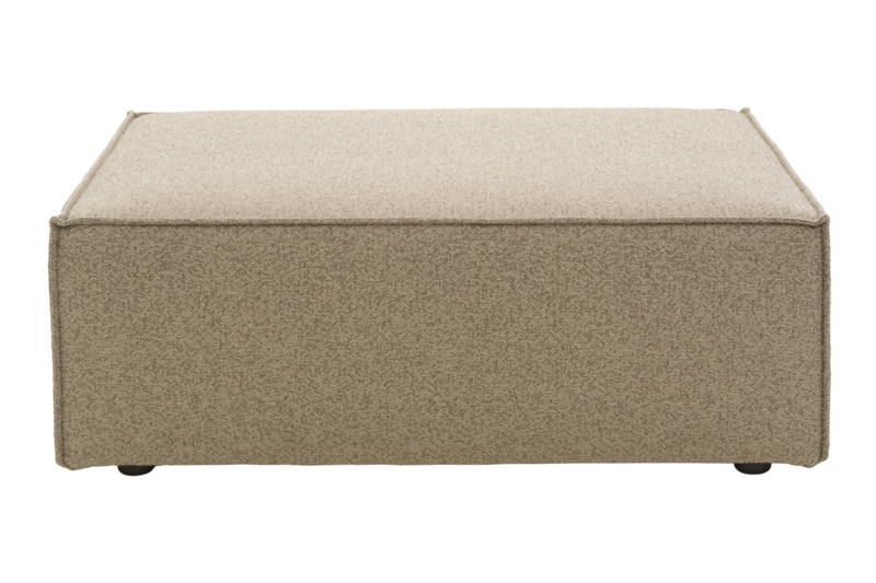 Muki ottoman Light Taupe