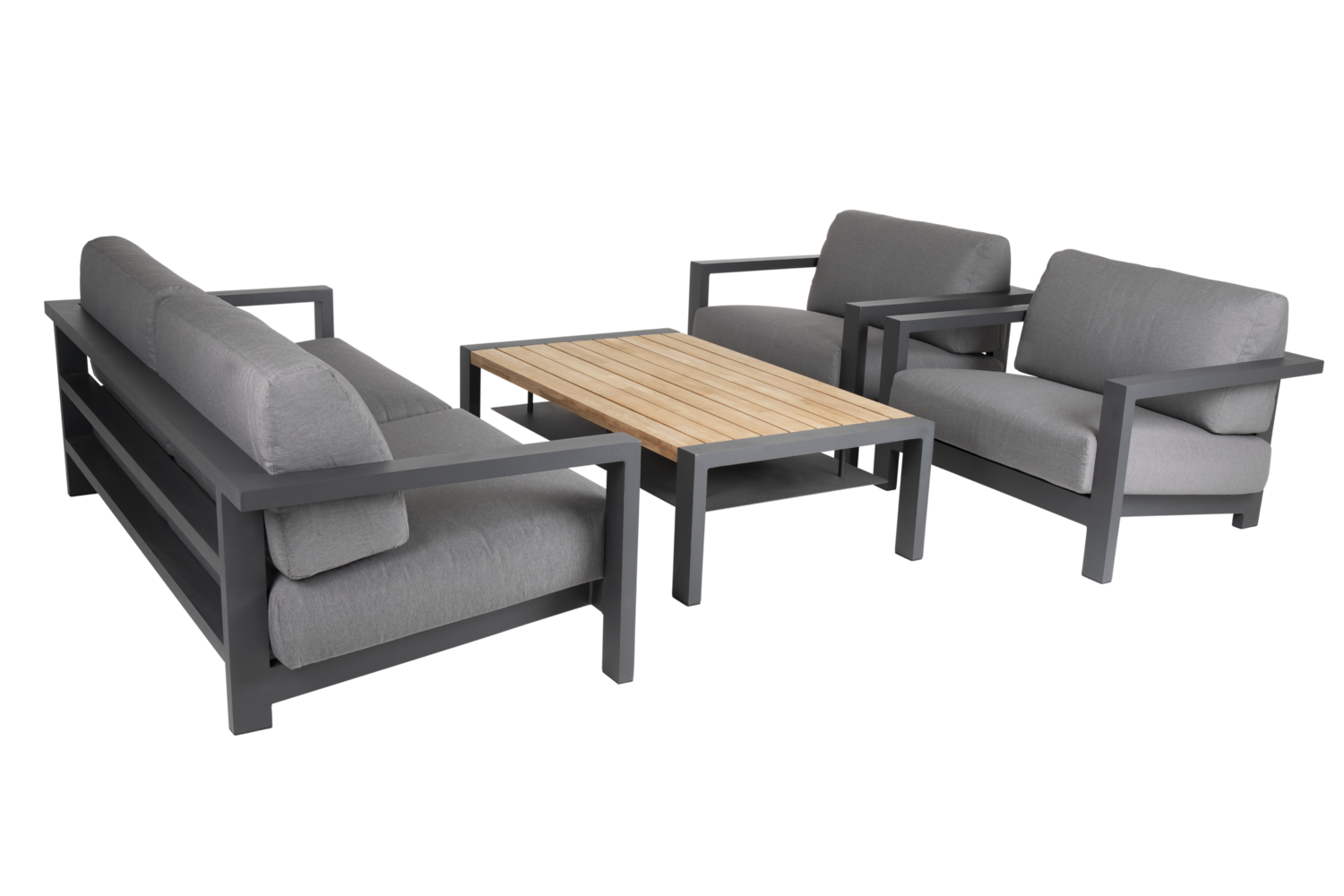 Amesdale 3-sitssoffa Antracit/Grå