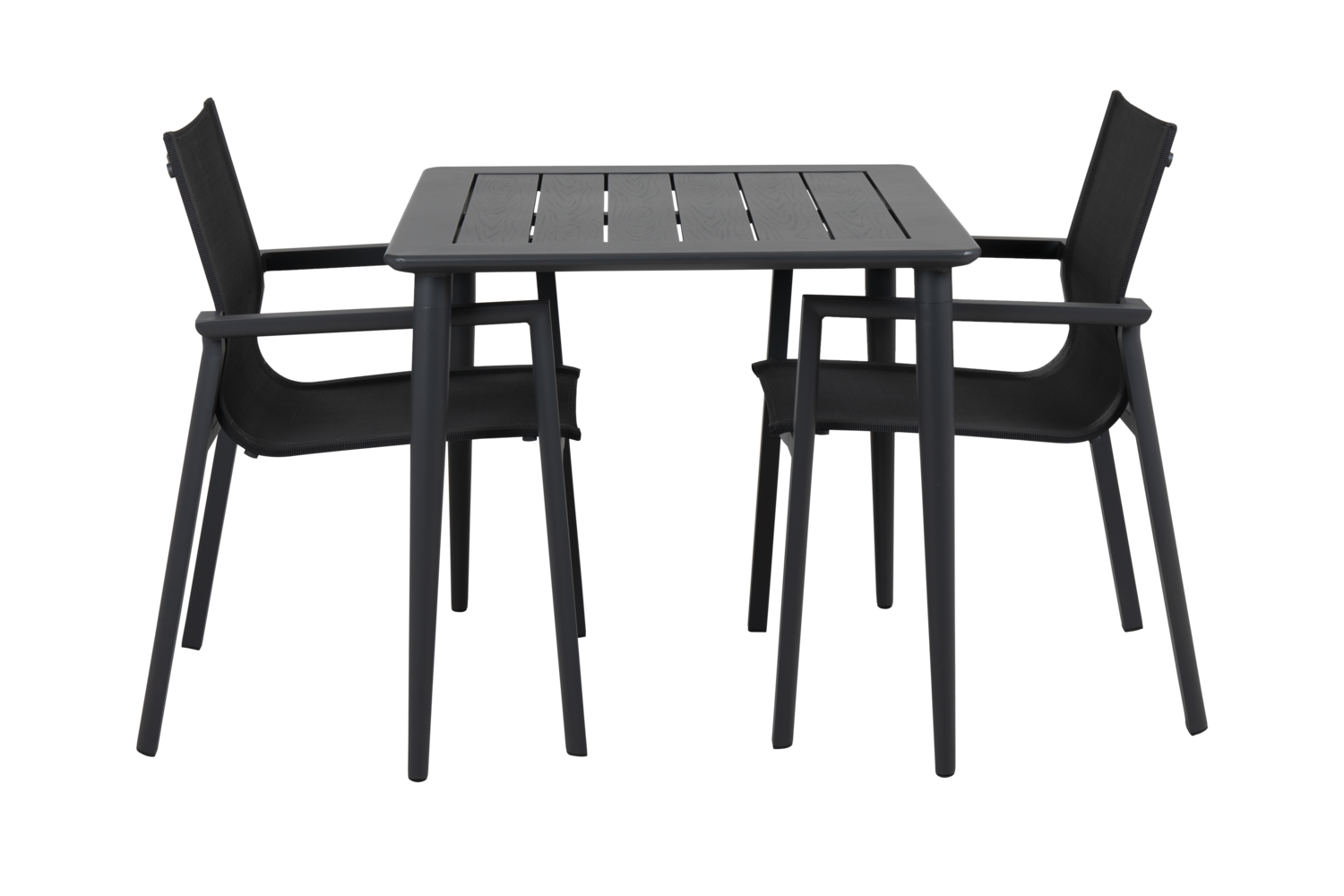 Delia karmstol Antracit/Svart