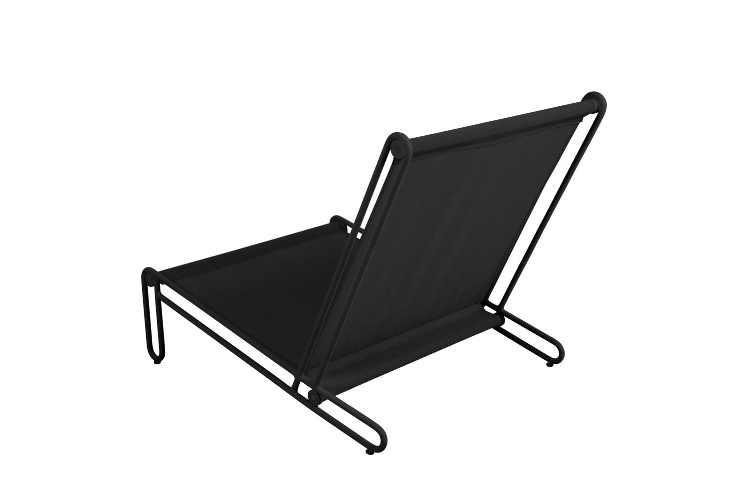 Blixt loungefåtölj Svart/Cley beige