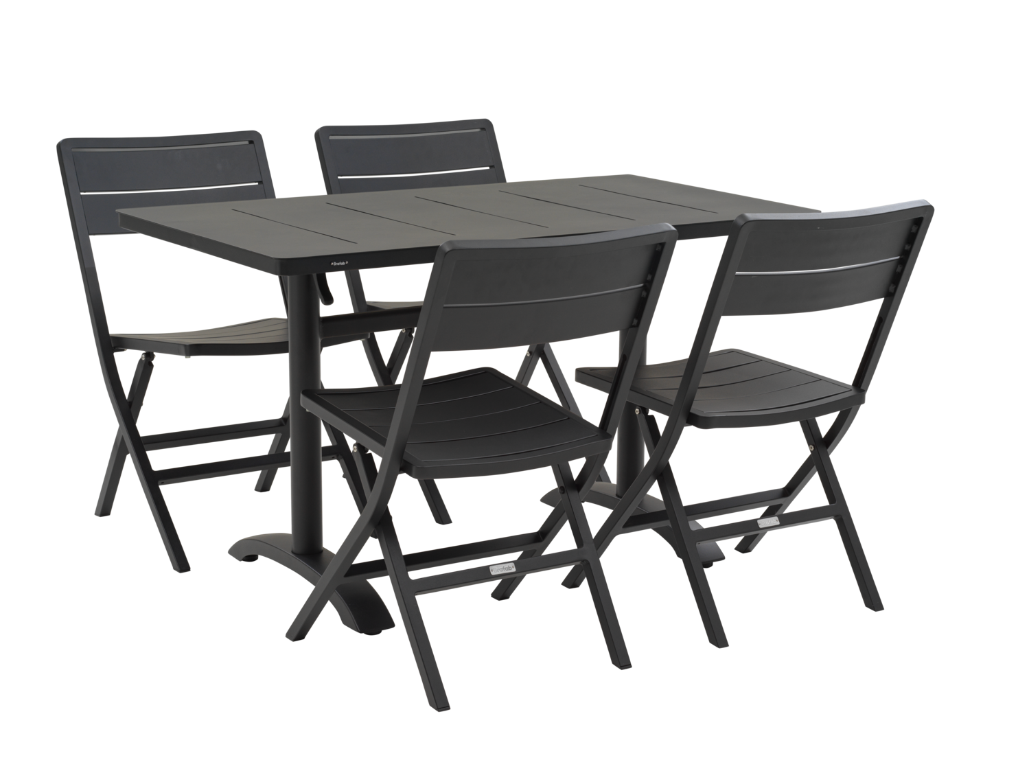 Wilkie matstol Svart