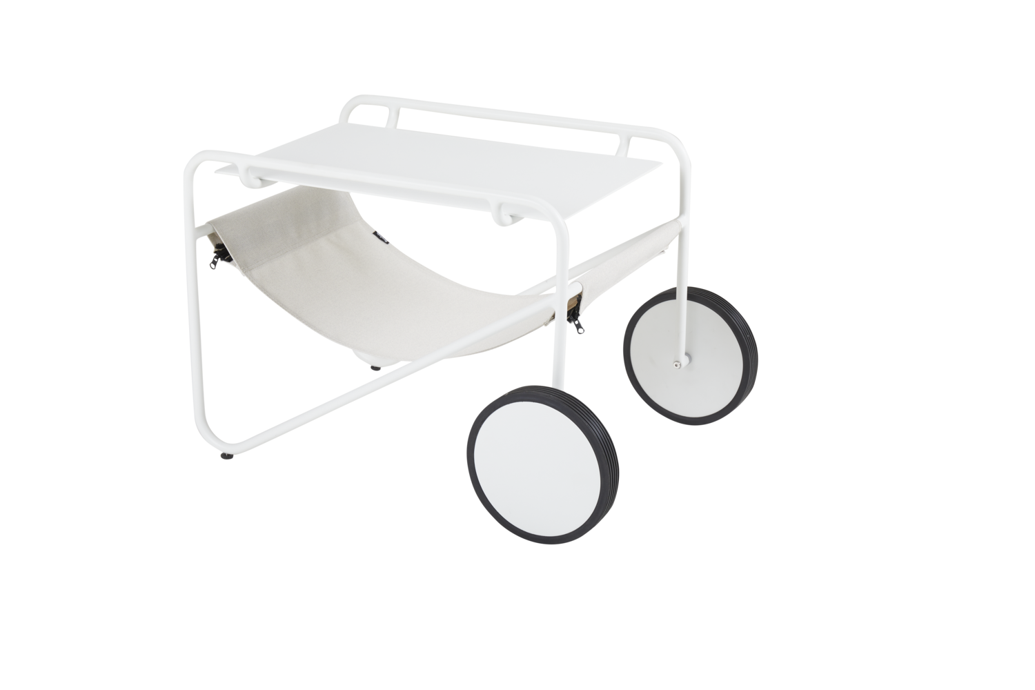 Poul Table sidobord Vit/Off-white
