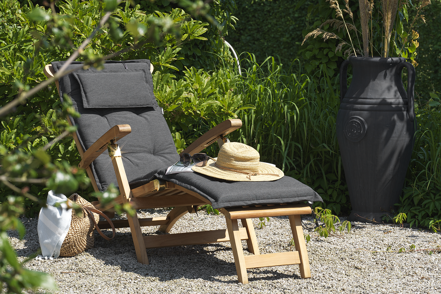 Jackson däckstol Natur