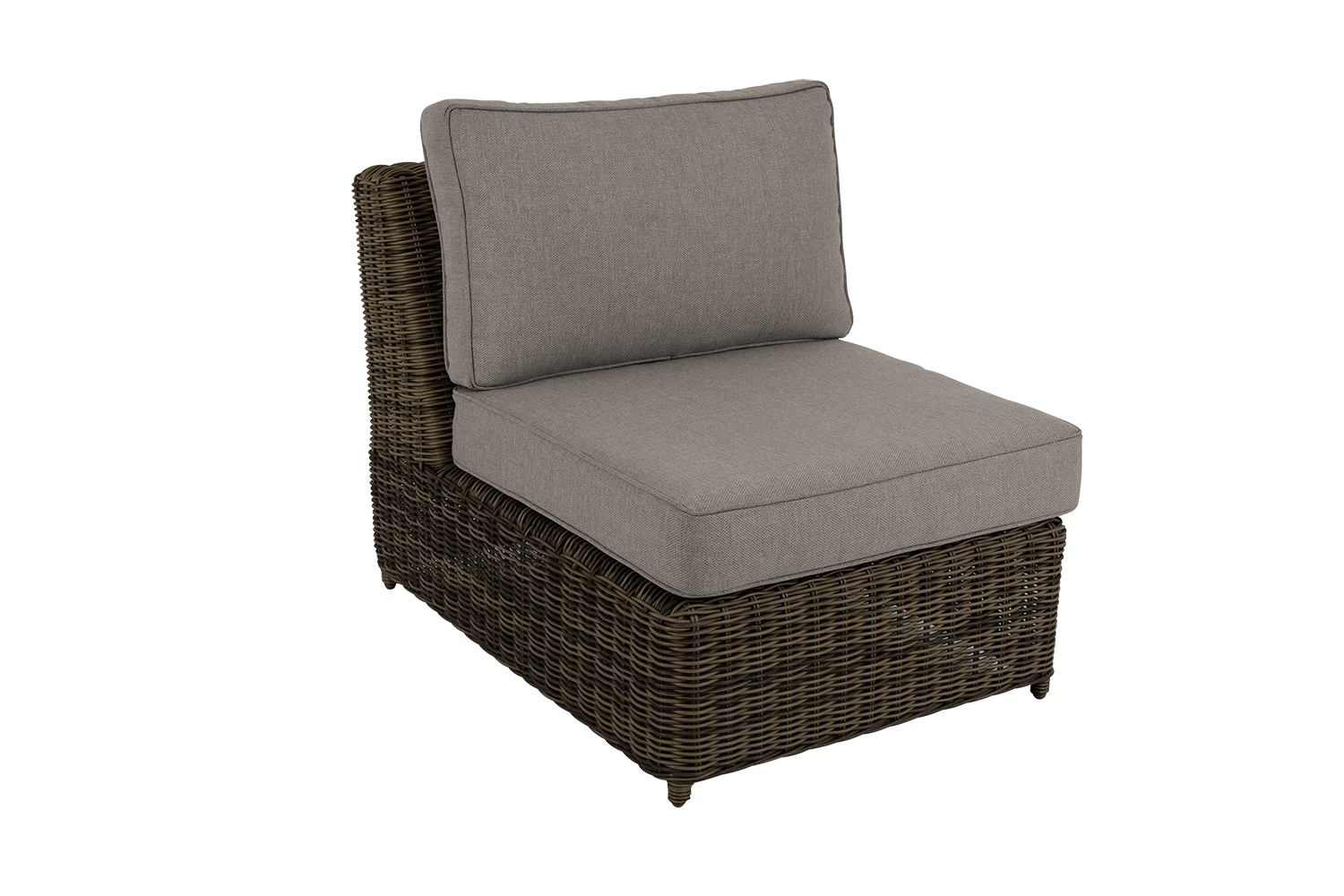 Glendon mittdel Dark Brown/Soft Moose