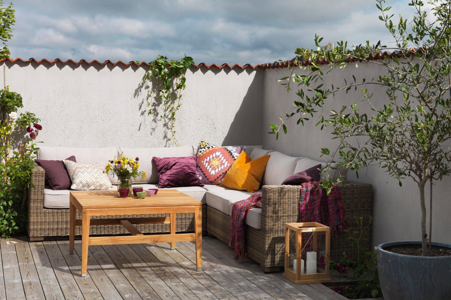 Ninja hörnsoffa byggbar