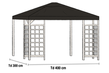 Hov paviljong Vit