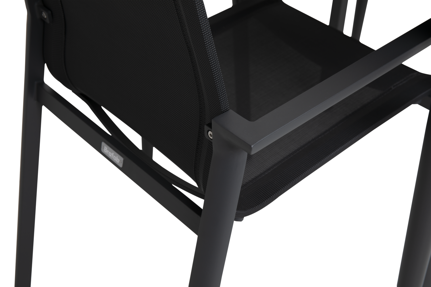 Delia karmstol Antracit/Svart