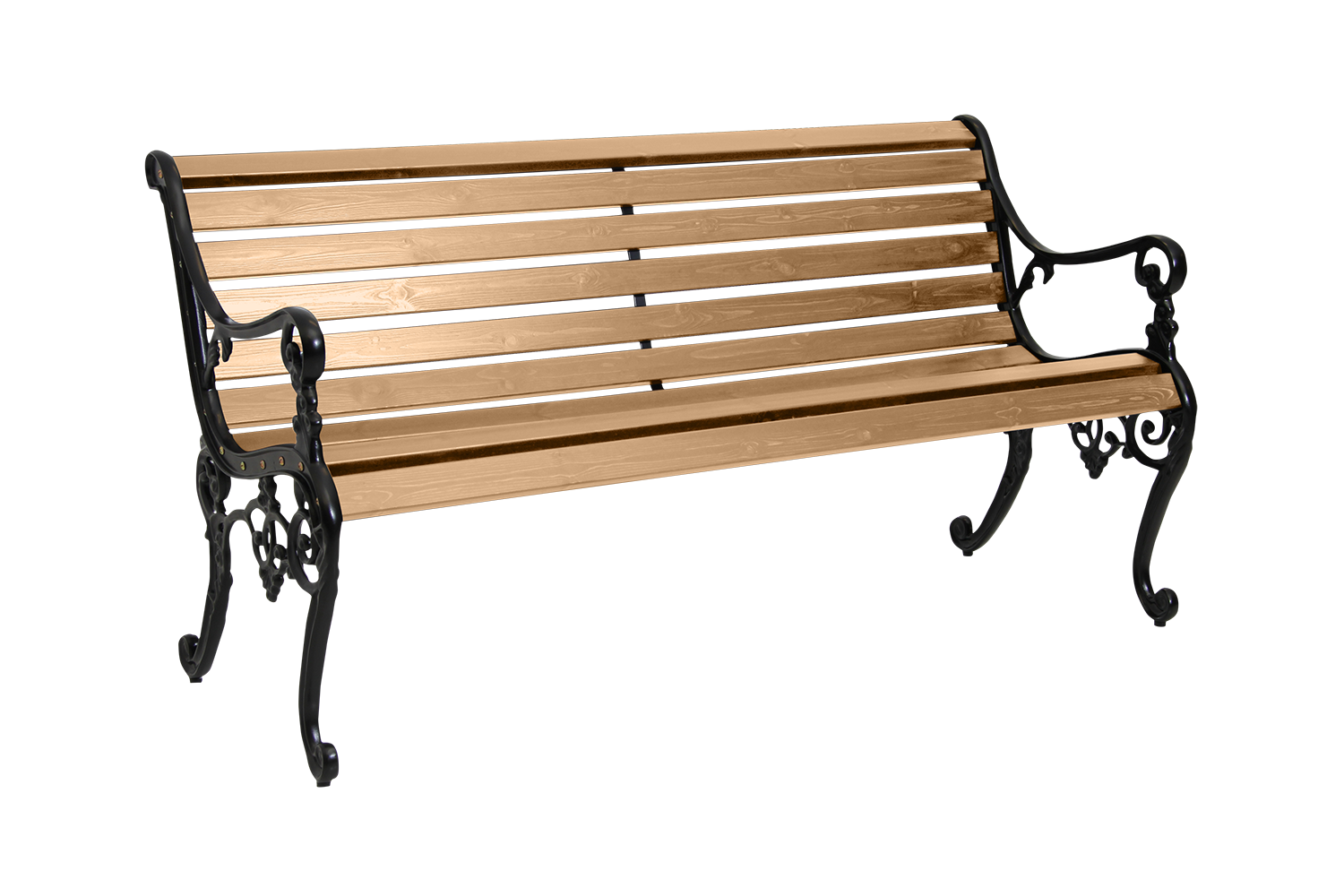 Sandvik 2-sitssoffa Svart/Brun