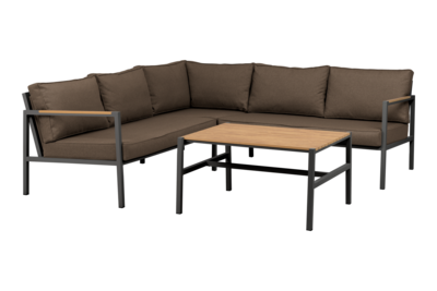 Cap soffgrupp Antracit/Brun