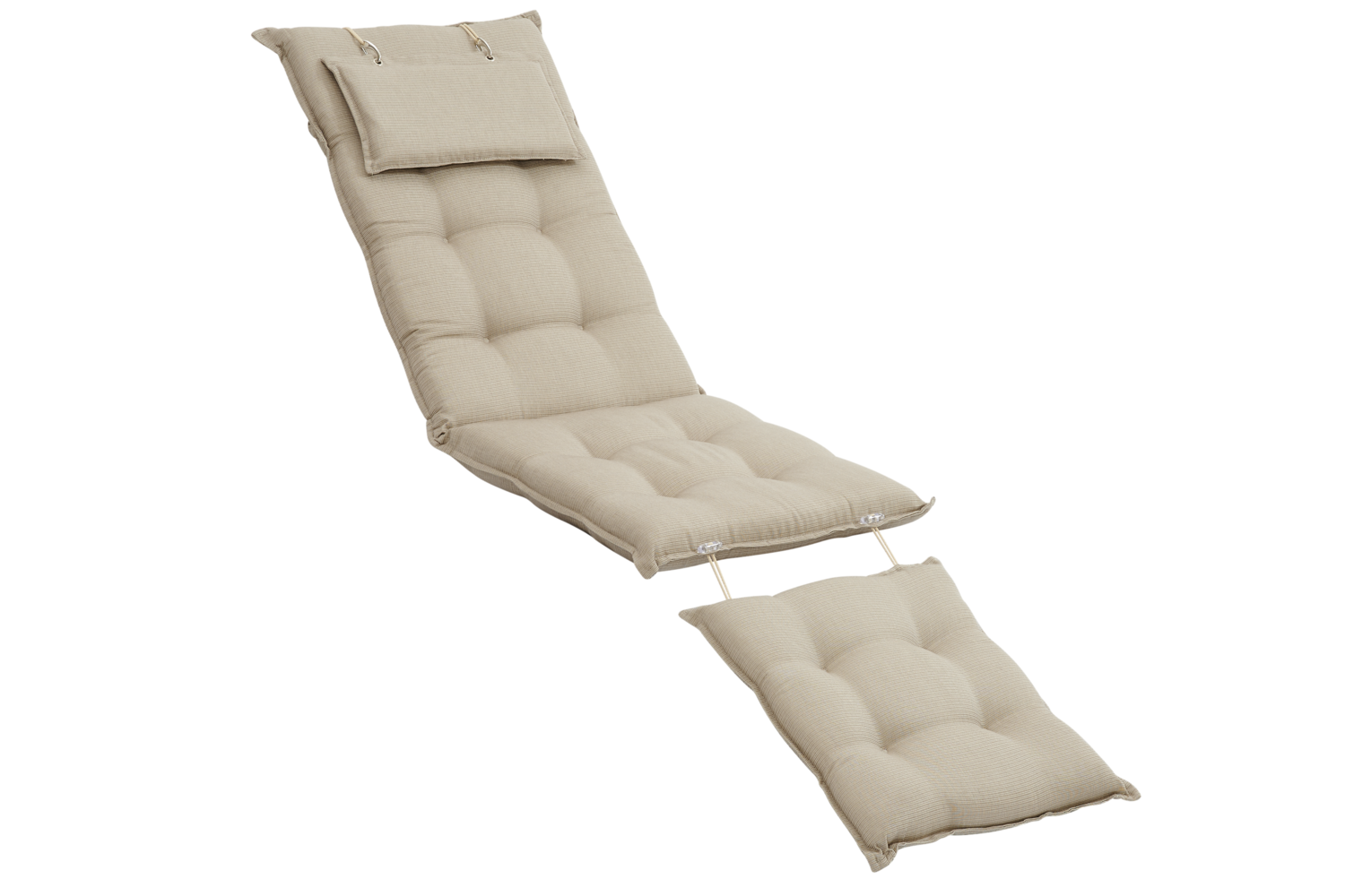 Florina däckstolsdyna Taupe