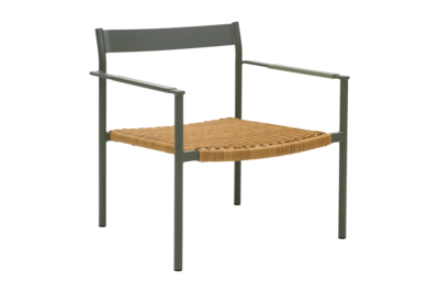 DK loungefåtölj Nordic Green/Natur