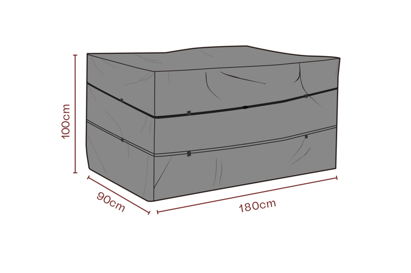 Möbelskydd dynbox Svart