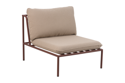 Collier mittdel Zin Red/Teddy Beige