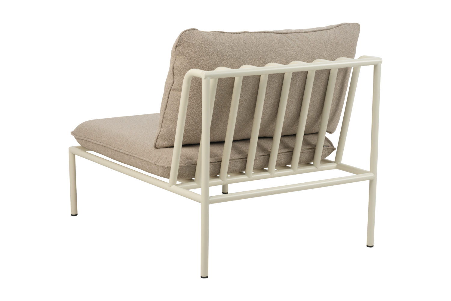 Collier mittdel Pearl White/Teddy Beige