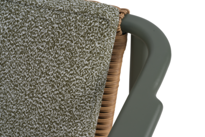 Motty fåtölj Nordic Green/Teddy Verde