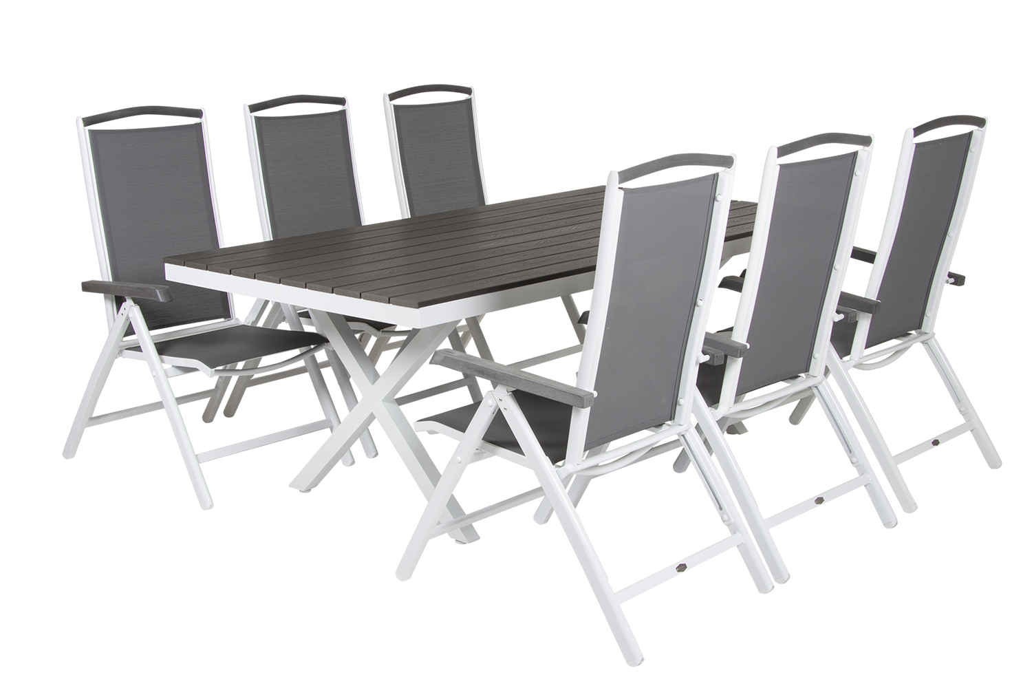 Leone & Andy matgrupp vit/grå