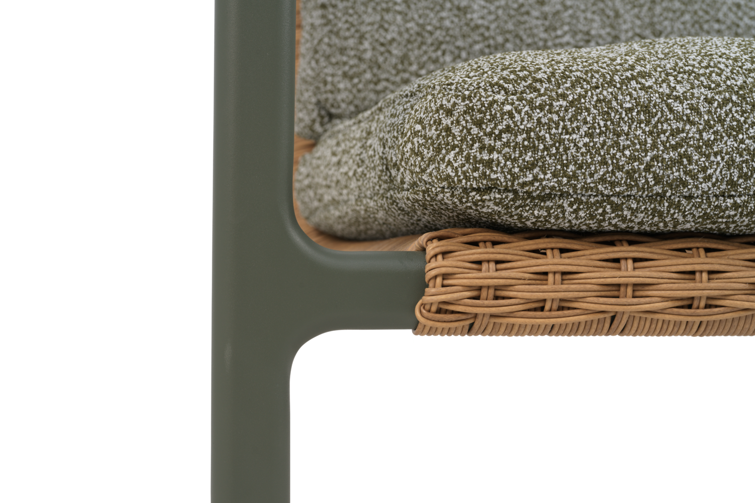 Motty fåtölj Nordic Green/Teddy Verde