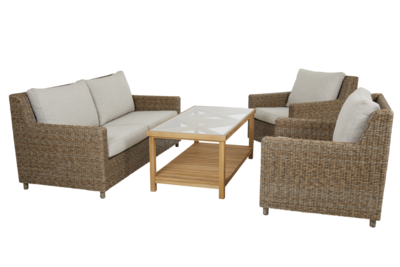 Sandkorn 2,5-sits soffa Natur/beige