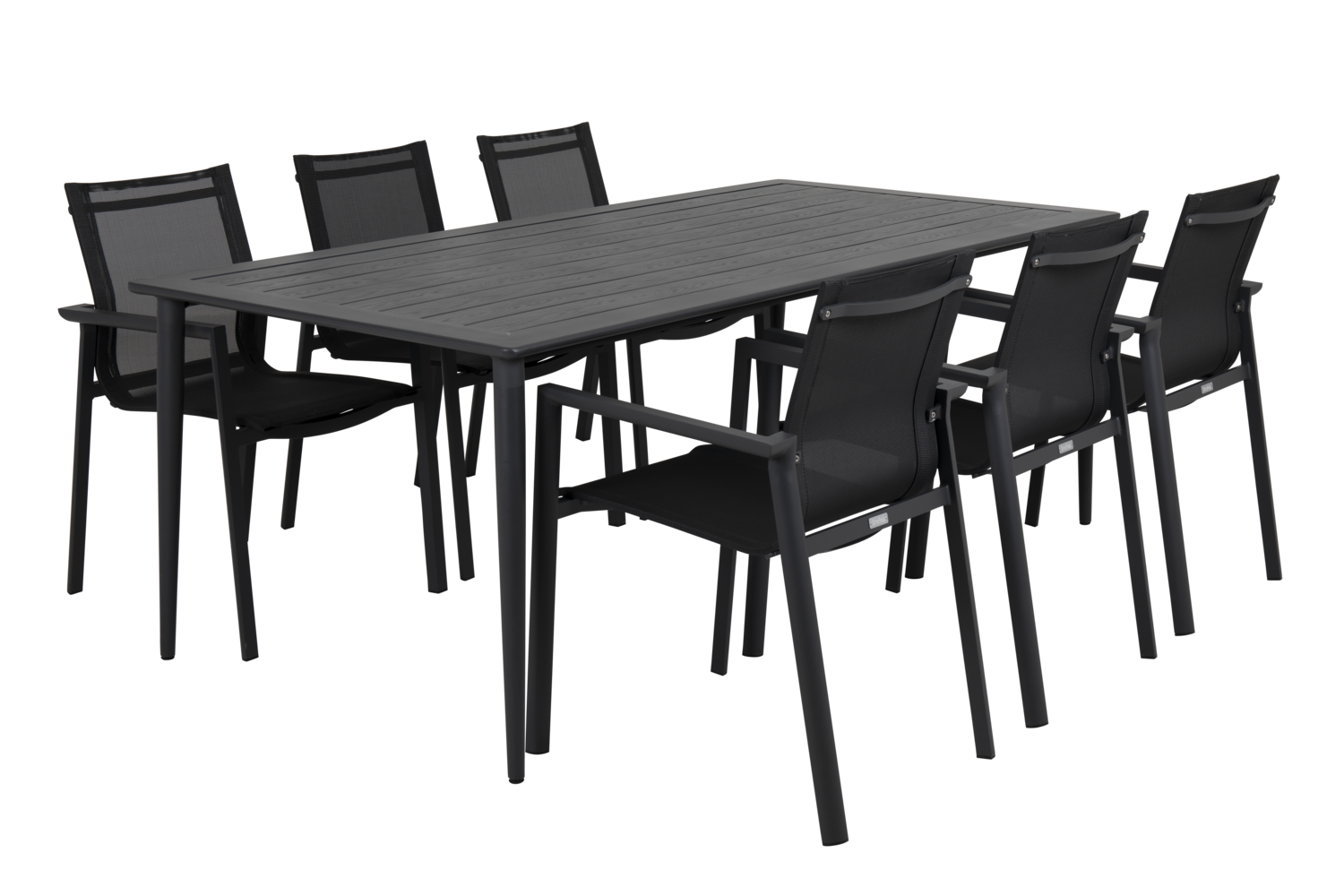 Nimes matbord Antracit