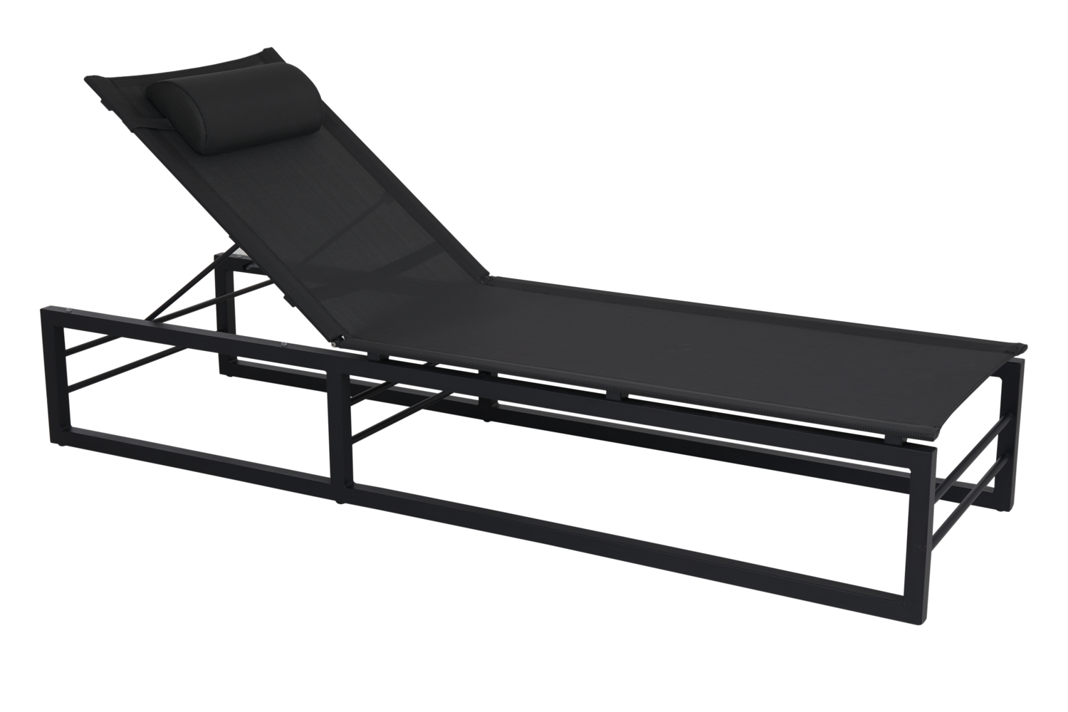 Vevi vilsäng Svart/svart