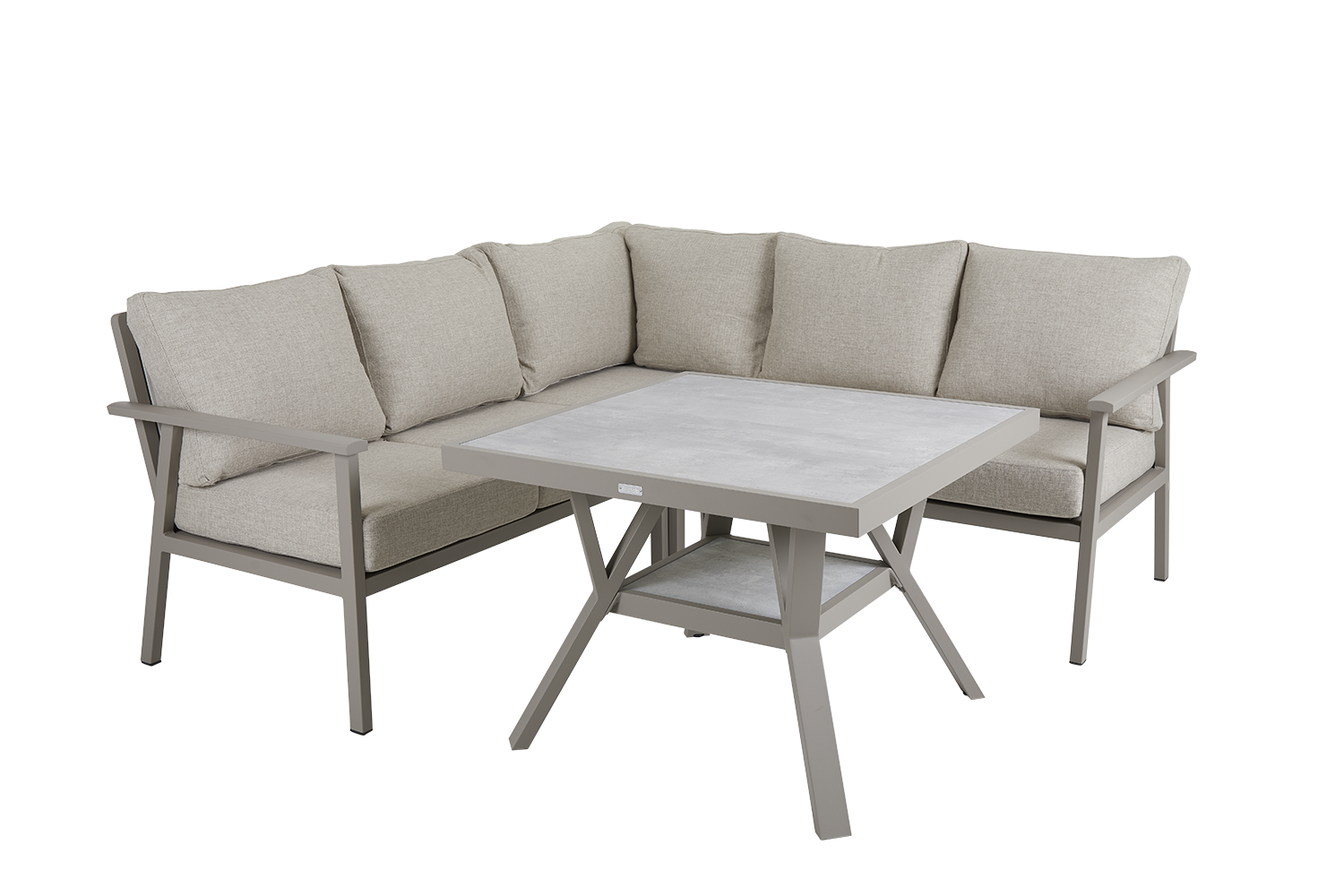 Samvaro hörngrupp med bord