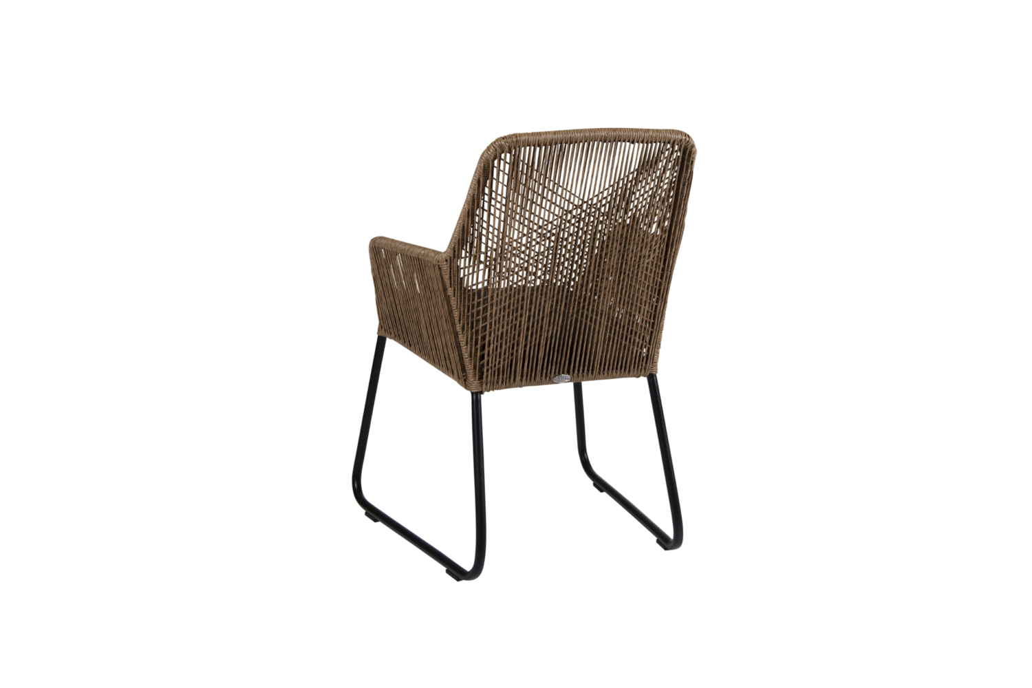 Midway karmstol Natur/svart