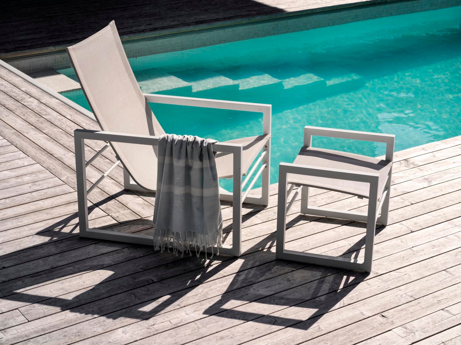 Vevi fotpall Vit/Off-white