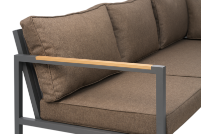 Cap soffgrupp Antracit/Brun