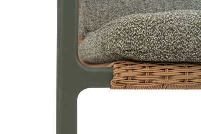 Motty fåtölj Nordic Green/Teddy Verde