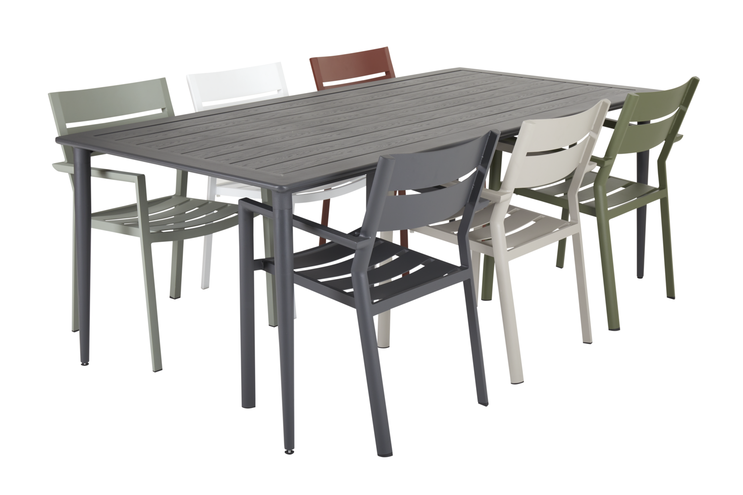 Delia karmstol Dusty Green