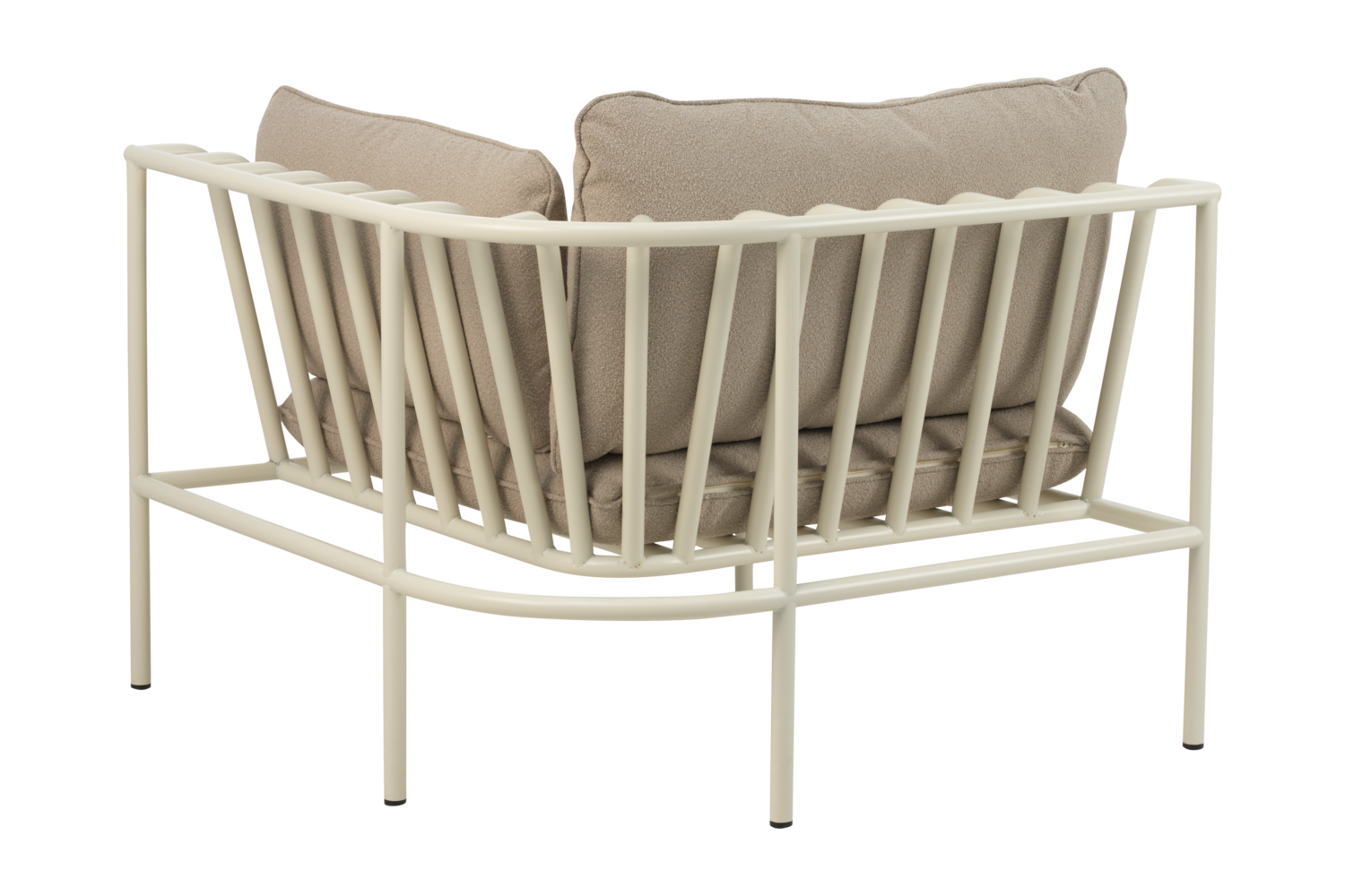 Collier hörn Pearl White/Teddy Beige