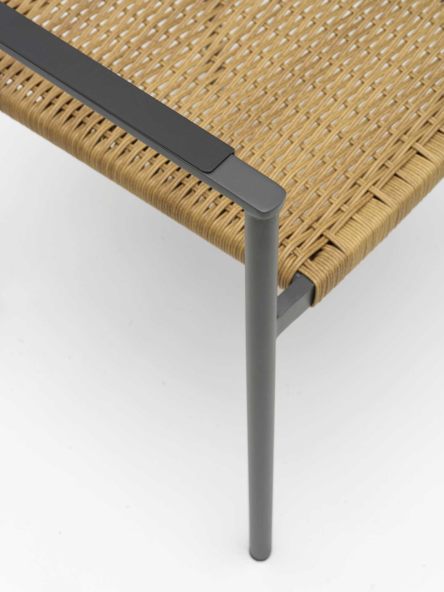 DK matstol Antracit/Natur