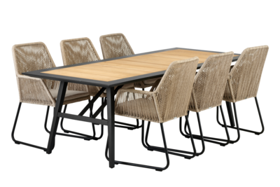 Midway karmstol Beige