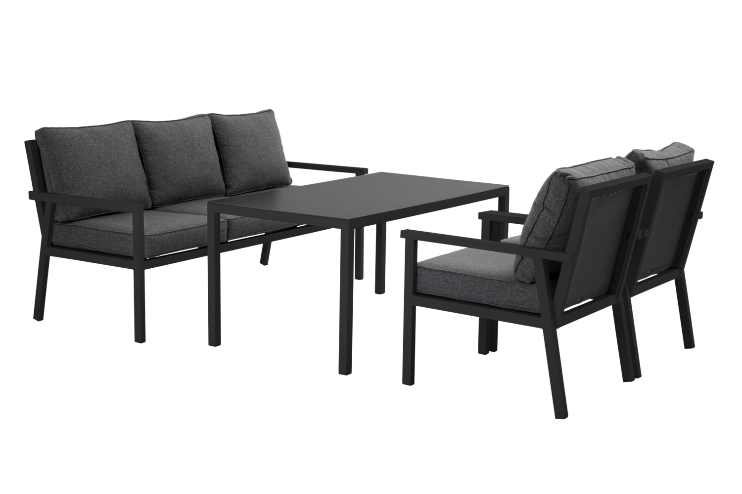 Rana soffgrupp Svart/Onyx