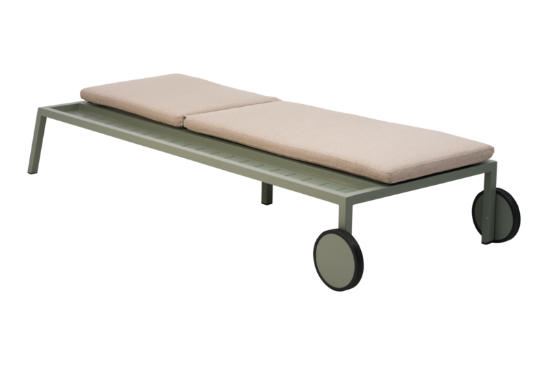 Samvaro vilsäng Dusty Green/Teddy Beige