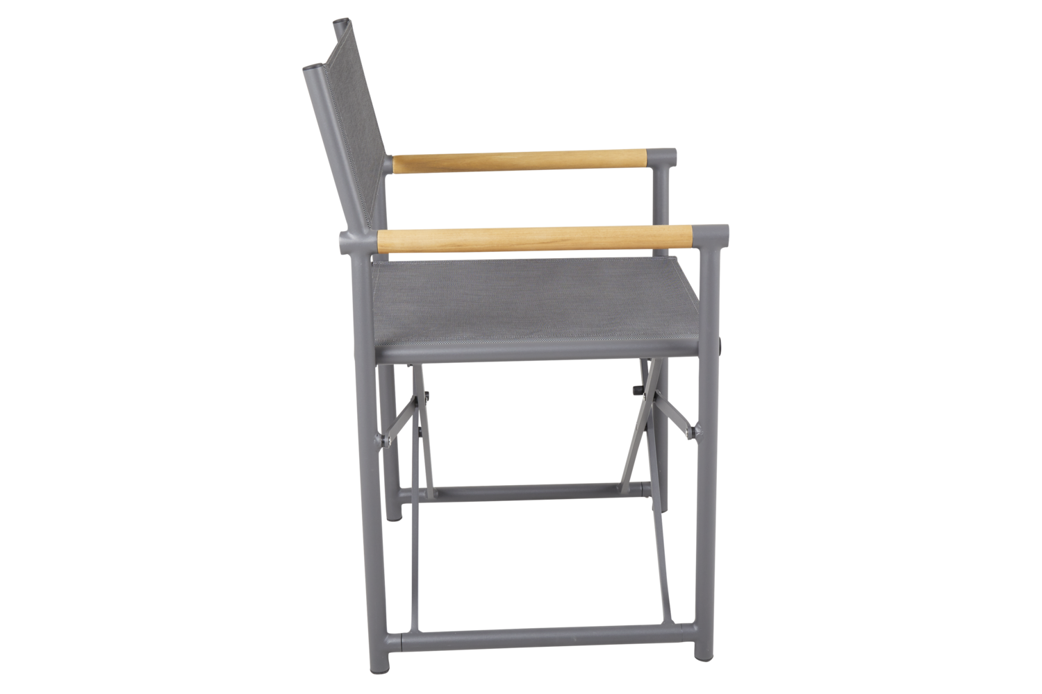 Zand matstol Antracit/Teak