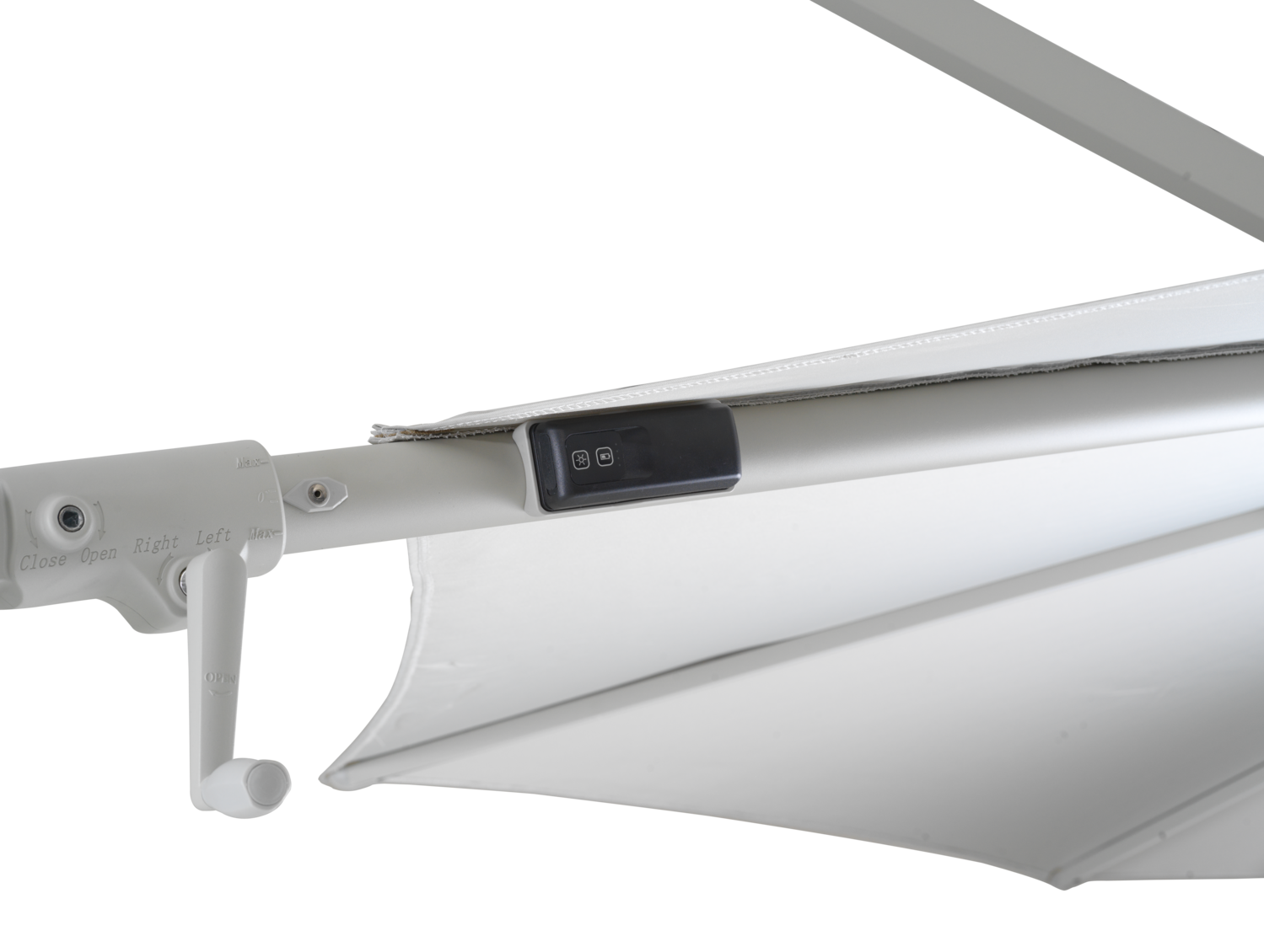 Cilento parasoll Light Grey/Khaki