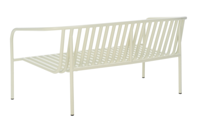 Bendt 2-sitssoffa Pearl White/Teddy Orange