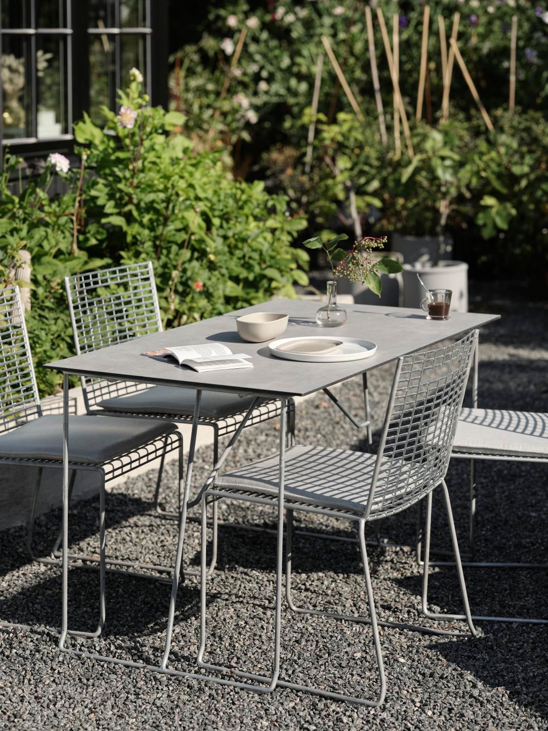 Laminat bordsskiva Beige/terrazzo