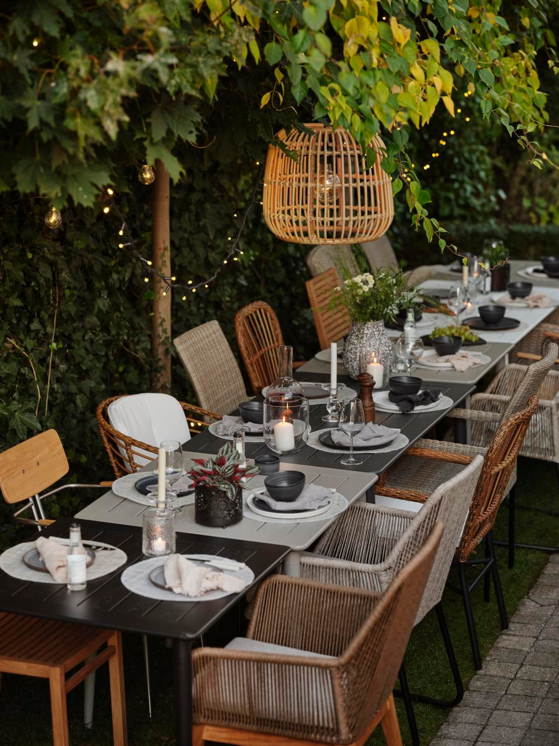 Covelo matstol Natur/vit