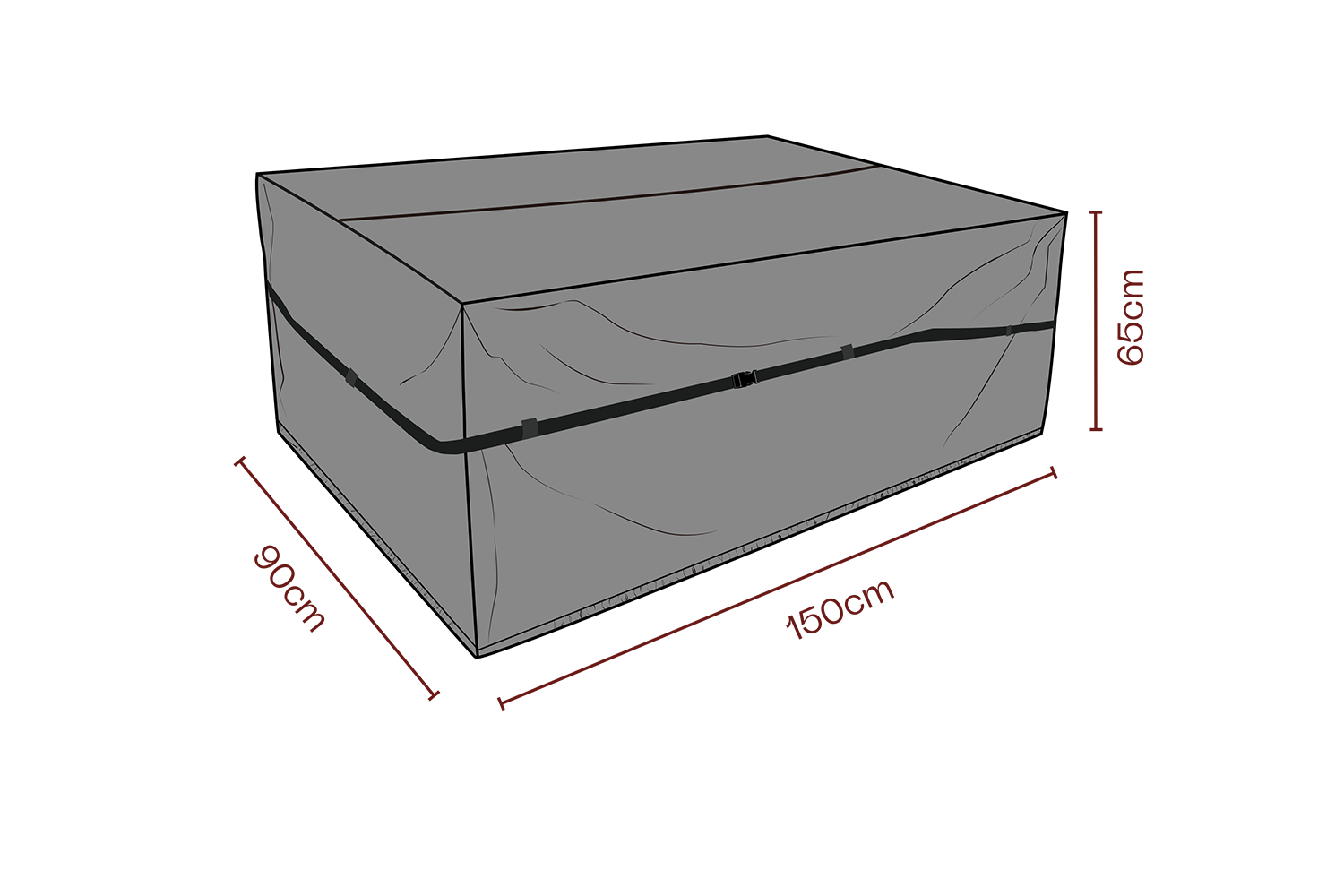 Möbelskydd soffa Svart - Andas