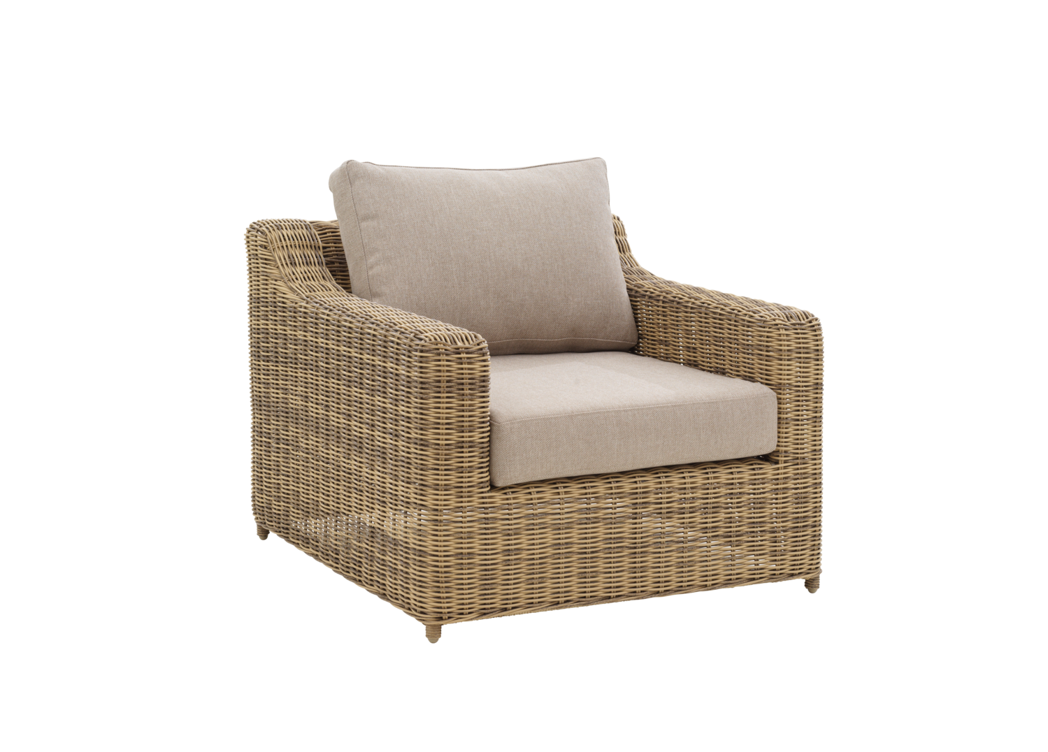 Glendon fåtölj Rustic/Beige