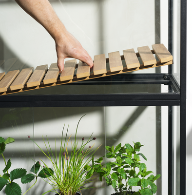 Grower Greens Växtskåp Svart