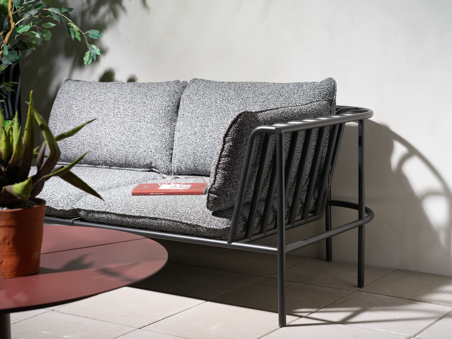 Collier hörn Svart/Teddy Ant