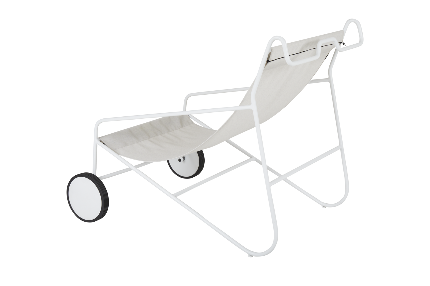 Poul Chair loungefåtölj Vit/Off-white