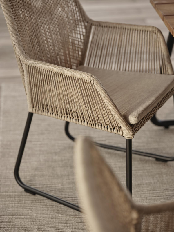 Midway karmstol Beige
