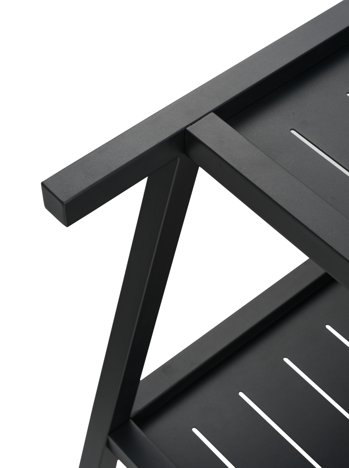 Samvaro serveringsvagn Svart